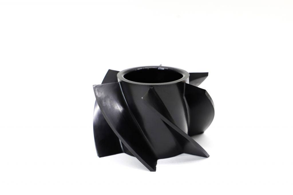 Molded helical part